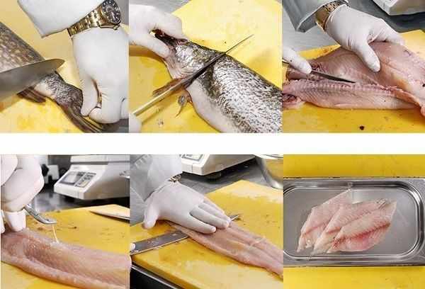 6 этапов разделки рыбы