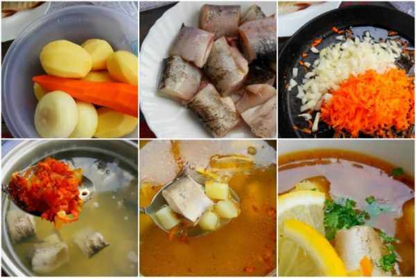 суп с луком, морковью и картофелем