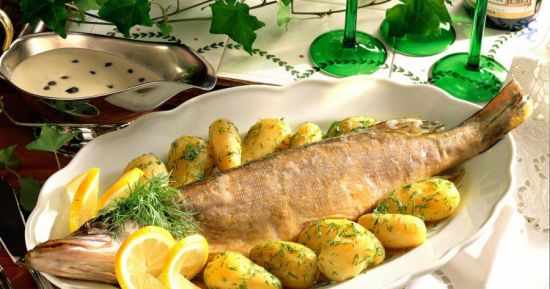 рыба с картофелем