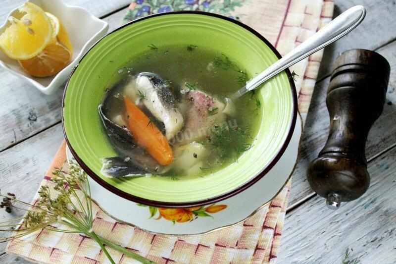 Вкусный суп с добавлением стерляди