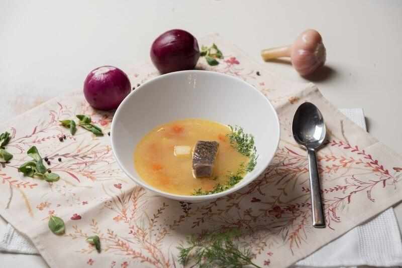 Вкусная уха из толстолобика