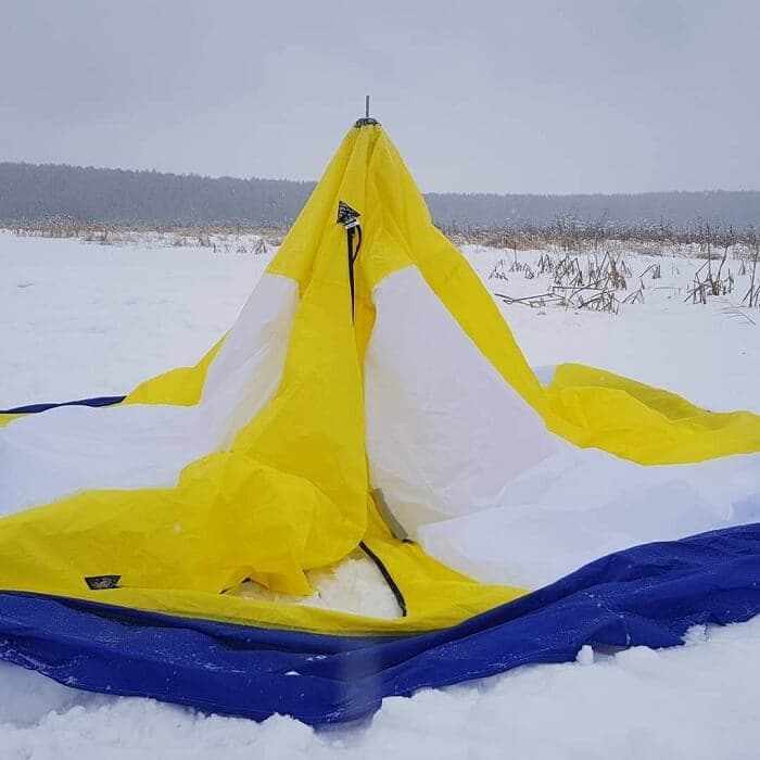 Зимние рыбацкие палатки