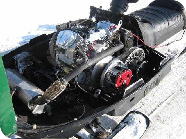 Мотор снегохода