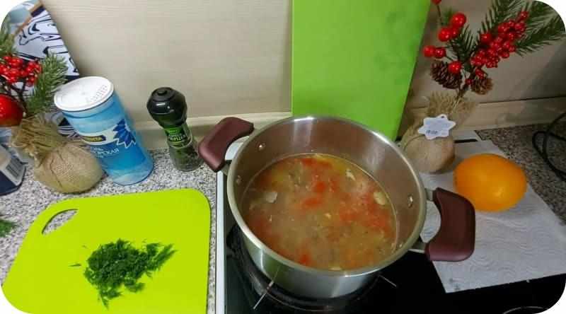 Наваристый суп из скумбрии