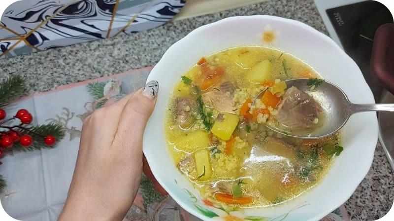 Аппетитный суп из горбуши