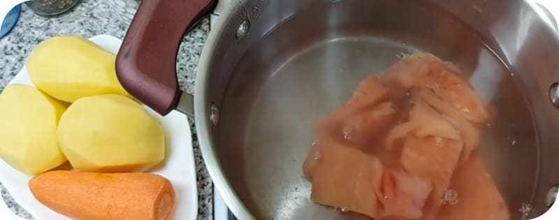 Приготовление рыбного супа