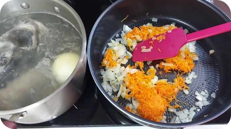 Лук и морковь для супа