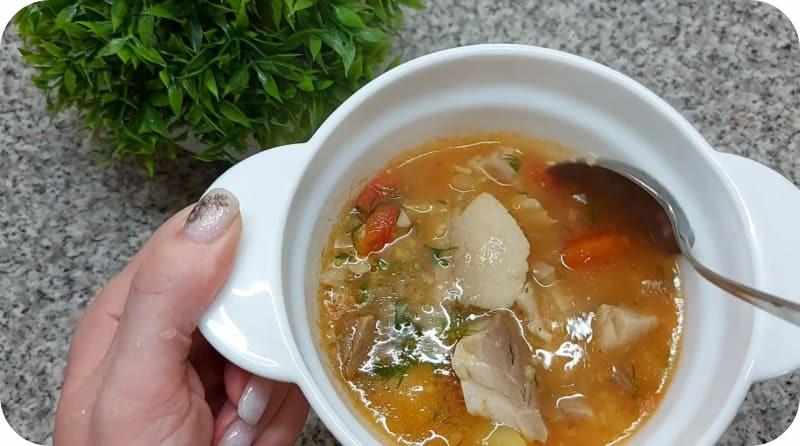 Ароматный суп из сазана