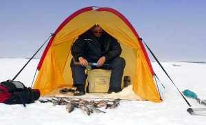 Выбор палатки для рыбалки в зимнюю пору