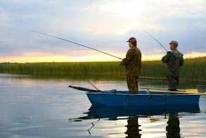Рыбаки на лодке
